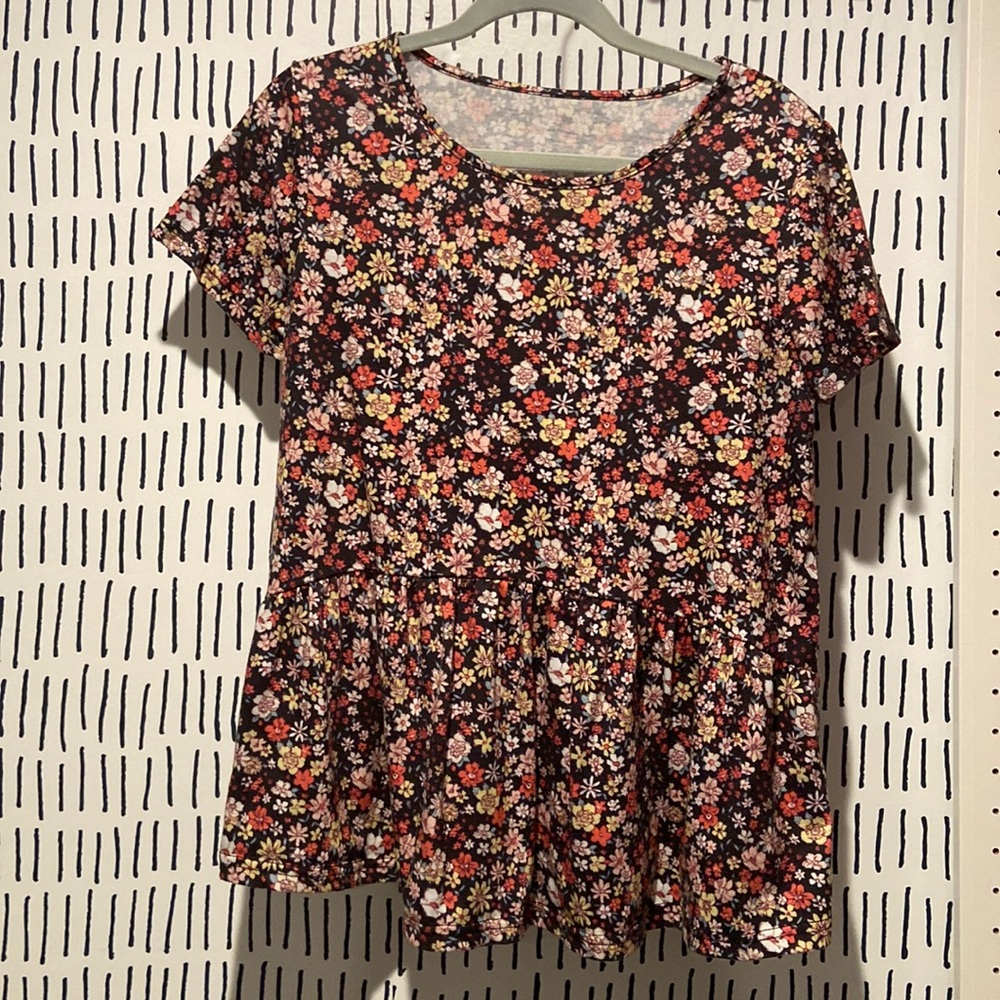 Floral Tunic Top